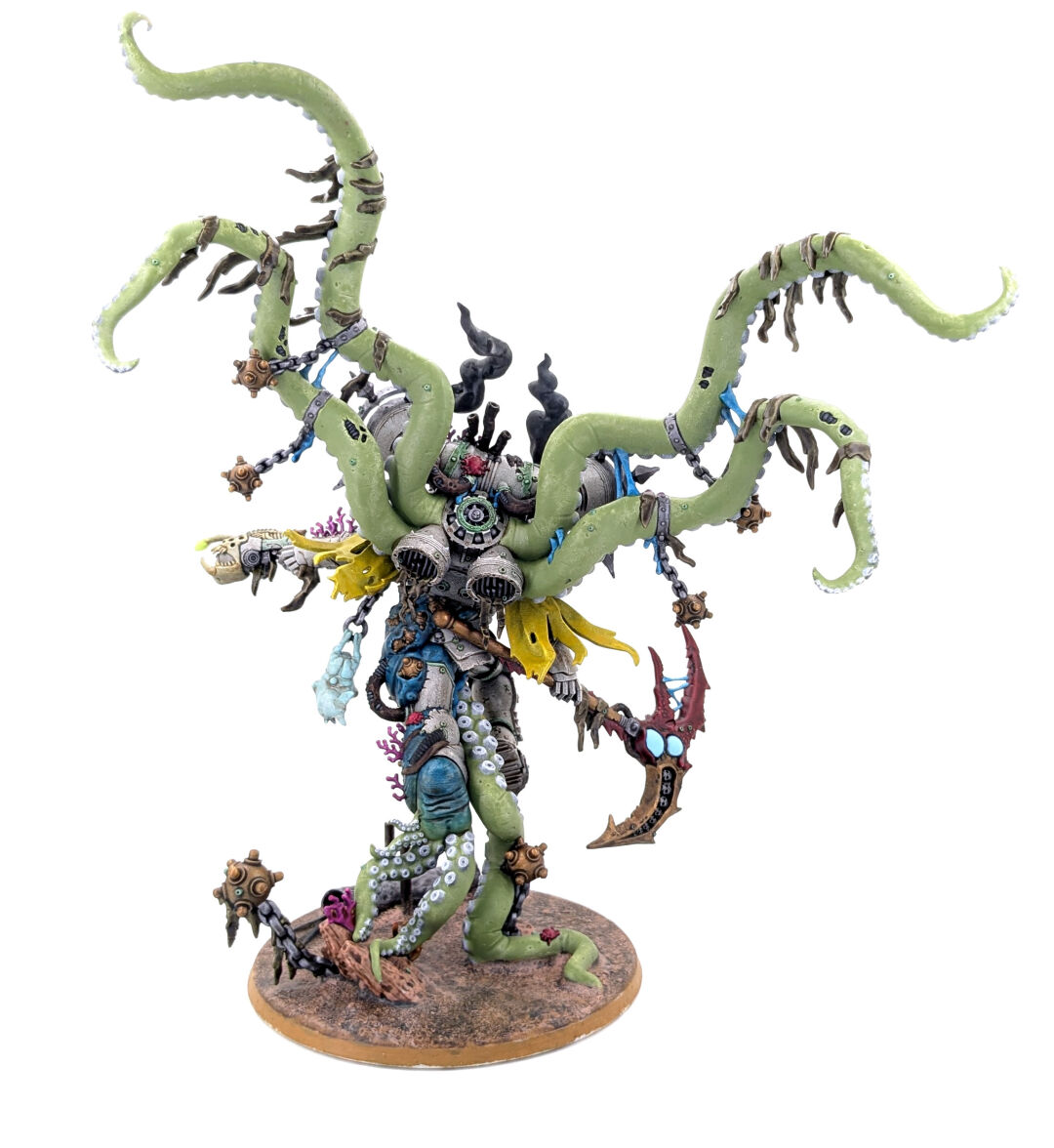 The same miniature from the back.